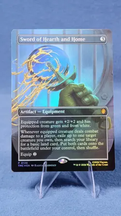 Sword of Hearth and Home (Borderless) Foil NM - Mtg Tmnt 🔮 - Image 1