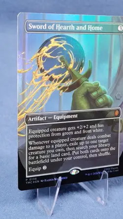 Sword of Hearth and Home (Borderless) Foil NM - Mtg Tmnt 🔮 - Image 5