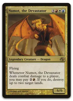 Numot, the Devastator #160 (LP) Planar Chaos PLC Magic MTG - Image 1