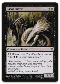Basal Sliver #96 (LP) Time Spiral TSP Magic MTG - Image 1