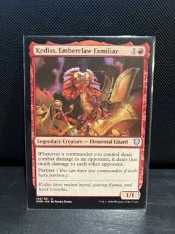 Kediss, Emberclaw Familiar - 188 - NM - Commander Legends - Image 1