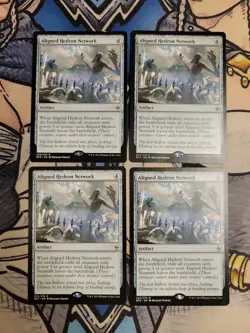 4x Aligned Hedron Network LP BFZ MTG Magic the Gathering - Image 1