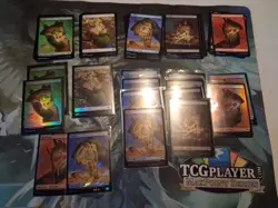 Magic The Gathering Tmnt Pizza Land Lot. 2 Surge Foil. 13 Reg Foil. 25 Non Foil - Image 1