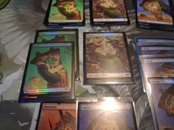 Magic The Gathering Tmnt Pizza Land Lot. 2 Surge Foil. 13 Reg Foil. 25 Non Foil - Image 4