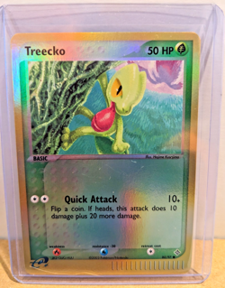 Pokemon TCG - Treecko 80/97 - Dragon Reverse Holo - Rare, NM Condition - Image 1