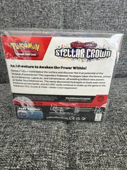 Pokemon TCG Scarlet & Violet Stellar Crown 36 Packs Booster Box Factory Sealed - Image 3