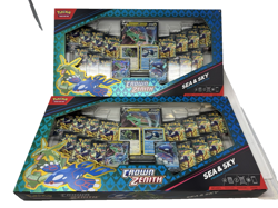 Pokemon TCG Crown Zenith Sea & Sky Premium Collection Box New Sealed. Lot of x2 - Image 1