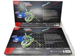 Pokemon TCG Crown Zenith Sea & Sky Premium Collection Box New Sealed. Lot of x2 - Image 2