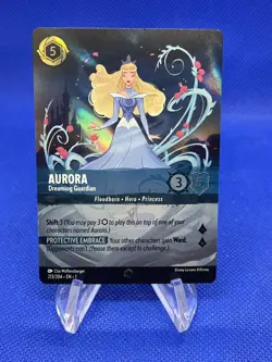 Disney Lorcana The First Chapter Aurora Dreaming Guardian 213/204 Enchanted NM - Image 1