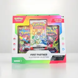 Pokemon TCG First Partner Illustration Collection Series 1 English Promo Cards - Image 1