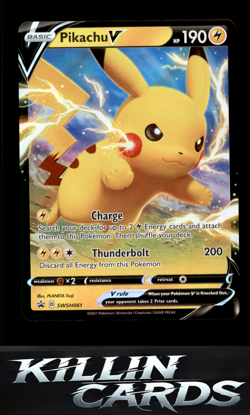 Pikachu V - SWSH061 SWSH061 Pokemon Promo SWSH: Sword & Shield Promo Cards Card - Image 1