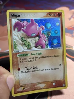 Gligar 57/115 Ex Unseen Forces Reverse Holo Stamped Pokemon Card TCG MP HP - Image 4