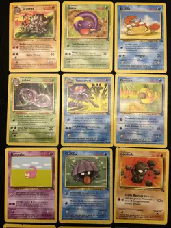 Lot:0⃣6⃣ Fossil Set Lot Commons - 1999 WOTC Collection Bundle - 15x Cards - Image 2