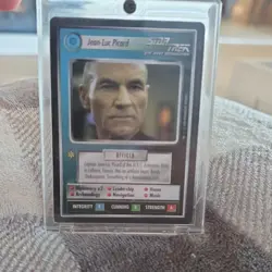 Star Trek Jean-Luc Picard Officer Card Decipher 1994 Next Generation CCG - Image 5