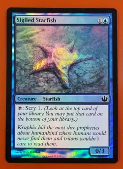 1x Sigiled Starfish | FOIL | Journey into Nyx | MTG Magic Cards - Image 1