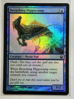Breaching Hippocamp Theros 43 LP-NM MTG Card - Image 1