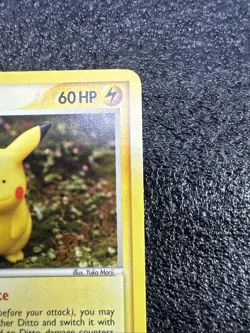 Ditto Pikachu 39/113 Non Holo Delta Species Pokemon Card - Image 4