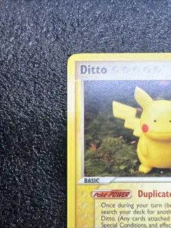 Ditto Pikachu 39/113 Non Holo Delta Species Pokemon Card - Image 5