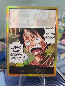 One Piece TCG OP15 Gold Don!! Card English Adventure on Kami’s Island Luffy CCG - Image 1