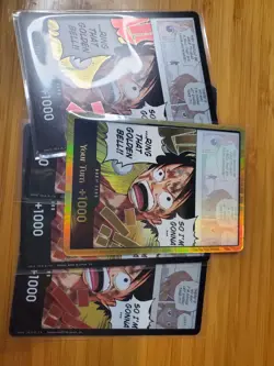 One Piece TCG OP15 Gold Don!! Card English Adventure on Kami’s Island Luffy CCG - Image 2
