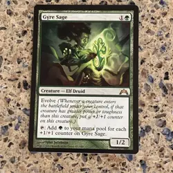 Gyre Sage 123 Gatecrash Regular MTG TCG CARD NM - Image 1
