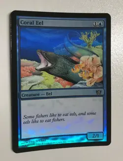 *FOIL* CORAL EEL 8th Edition MTG Magic the Gathering common card - Image 1