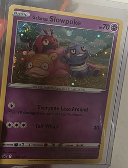 Galarian Slowpoke SWSH126 Sword & Shield Promo Card Galaxy CORNER SWIRL 🌀🌀🌀 - Image 1