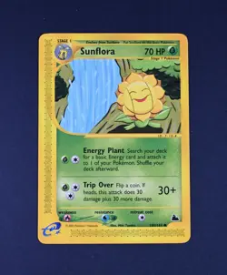 NM Sunflora Reg. 105/144 Skyridge Set (SK) Pokemon Card - Image 1