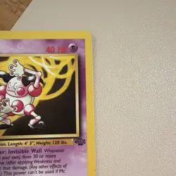 Mr. Mime Jungle 22/64 Pokemon Card WOTC 1999 NON HOLO Rare LP - multiple copies - Image 4