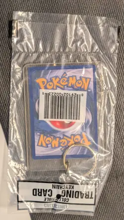 Pokemon Double Colorless Energy Special Energy Base Set 96/102 Card Keychain - Image 5