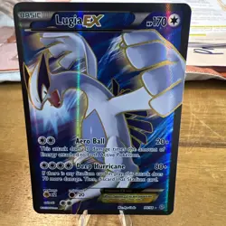 Lugia EX (94 Full Art) 94/98 XY - Ancient Origins Holo Pokemon Card LP - Image 1