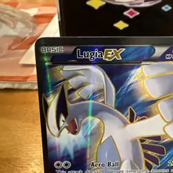 Lugia EX (94 Full Art) 94/98 XY - Ancient Origins Holo Pokemon Card LP - Image 3