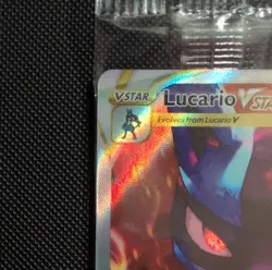 Pokemon Lucario VSTAR Promo Holofoil Card SWSH291 Sealed Pack English - Image 5