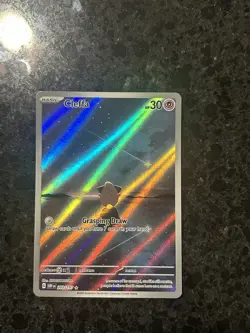 Pokemon Cleffa 202/197 Illustration Rare Holo SV03 Obsidian Flames Card - Image 1