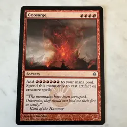 1x Geosurge NM 85/175 New Phyrexia Magic The Gathering MTG Card - Image 1