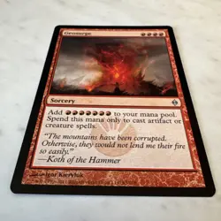 1x Geosurge NM 85/175 New Phyrexia Magic The Gathering MTG Card - Image 2