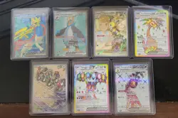 Pokemon Lot 19 Cards Paradox Rift IR EX Full Art Tera Crown Zenith V - Image 1