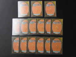 15 Card Basic Land Set German NM [FBB Revised Edition] Mtg Free Tracking! - Image 3