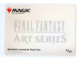 Machinist's Arsenal Art Series Card 2 Final Fantasy MTG Card NM - Image 2