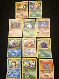 Lot:0⃣4⃣ Jungle Set Lot Commons - 1999 WOTC Collection Bundle - 11x Cards - Image 1