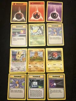 Lot:0⃣3⃣ Base Set Cards Lot Commons - 1999 WOTC Collection Bundle - 12x Cards - Image 1