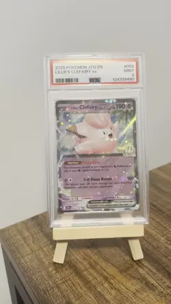 2025 Pokemon Lillie’s Clefairy EX #56/159 PSA 9 Mint Journey Together Card ✨ - Image 2