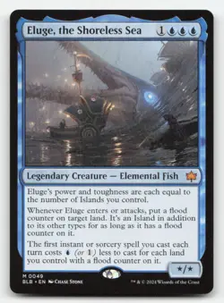 Eluge, the Shoreless Sea 49 Mythic Bloomburrow Magic: The Gathering Near Mint - Image 1