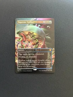 Supreme Verdict Mtg Tmnt Pizza Promo TMT Foil Nm - Image 1
