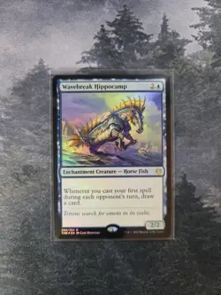 Wavebreak Hippocamp Theros Beyond Death Foil - Image 1