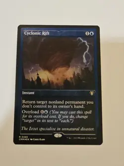 Cyclonic Rift (Foil Etched) Commander Masters Foil - Image 1