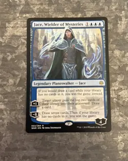 Jace, Wielder of Mysteries MTG War of the Spark lightly played excellent - Image 1