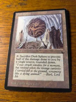 MTG Dark Sphere (MP condition) - The Dark - Image 1