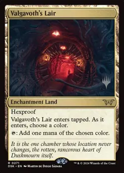 Valgavoth's Lair - Foil Promo DSK NM MTG - Image 1