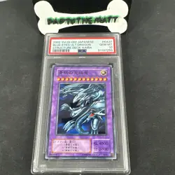 2002 YU-GI-OH! JPN STRUCTURE DECK: KAIBA KA-37 BLUE-EYES ULTIMATE DRAGON PSA 10 - Image 1